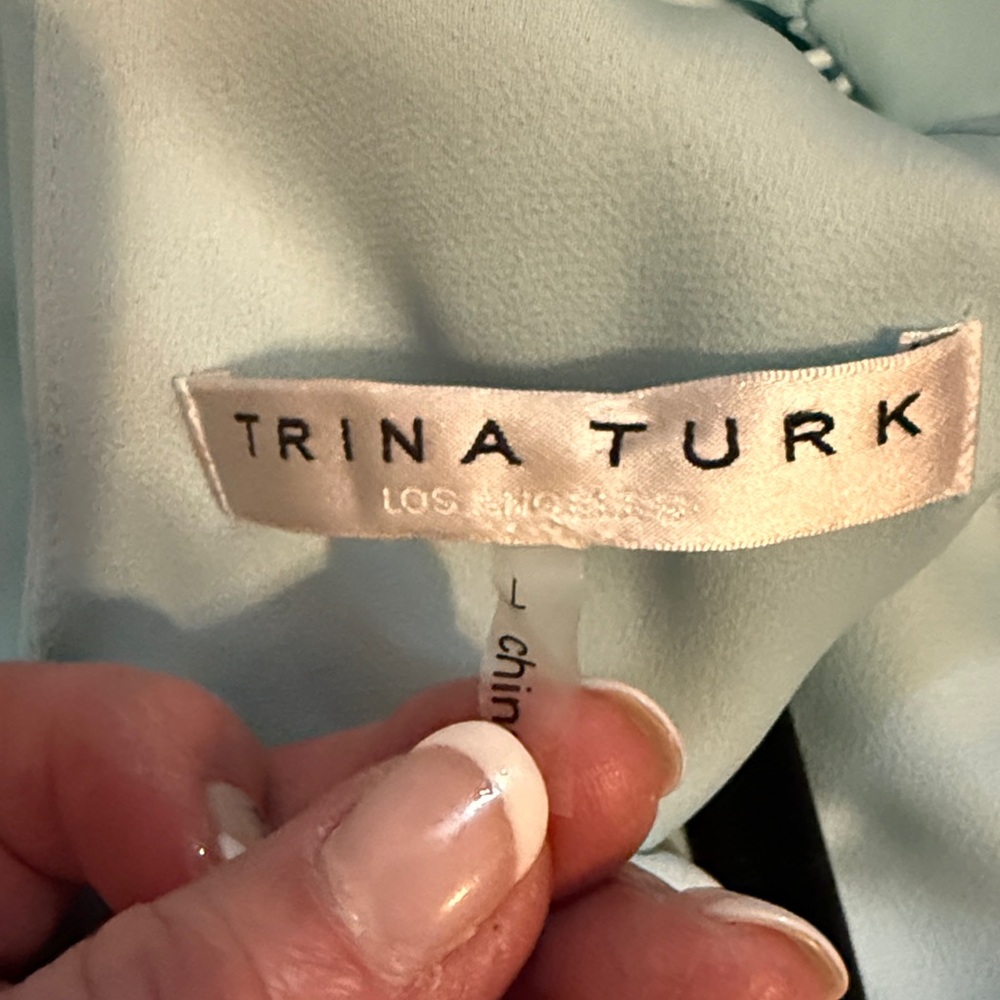Trina Turk Light Blue mini dress - Picture 3 of 7